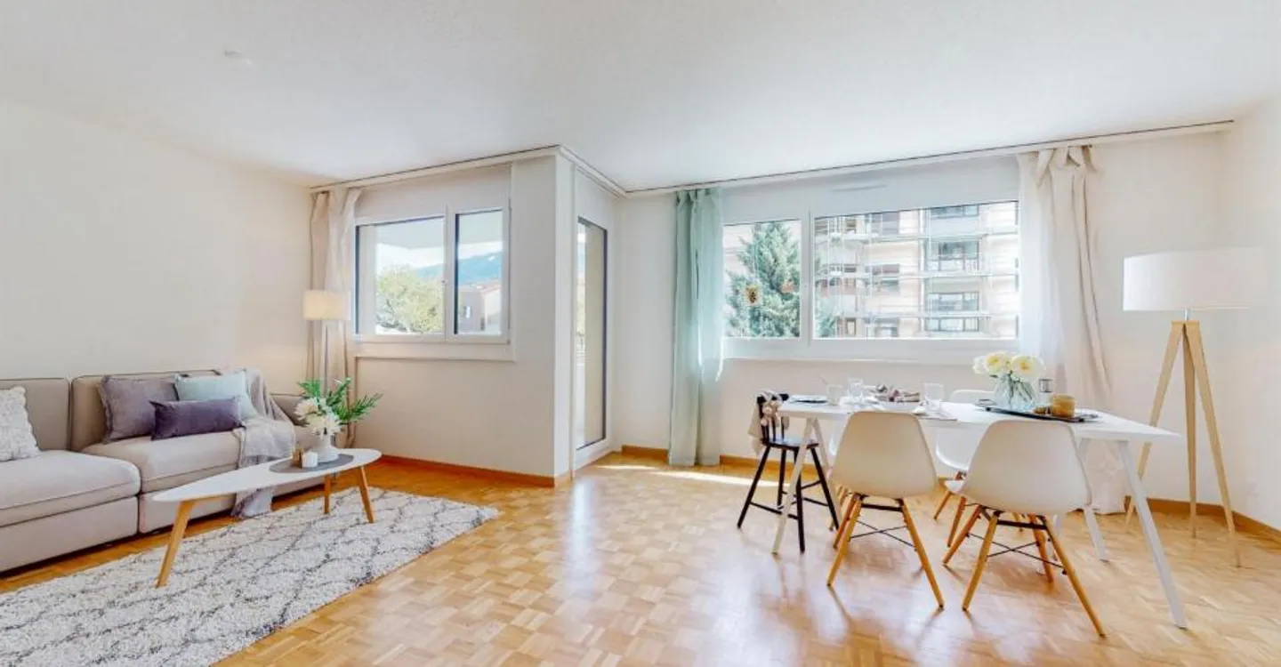 4.5 rooms with rent guarantee offered - Photo 2 of 9
