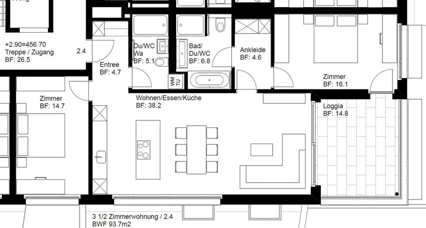 Moderne Wohnung in Ruhiger Lage - Foto 2 von 9