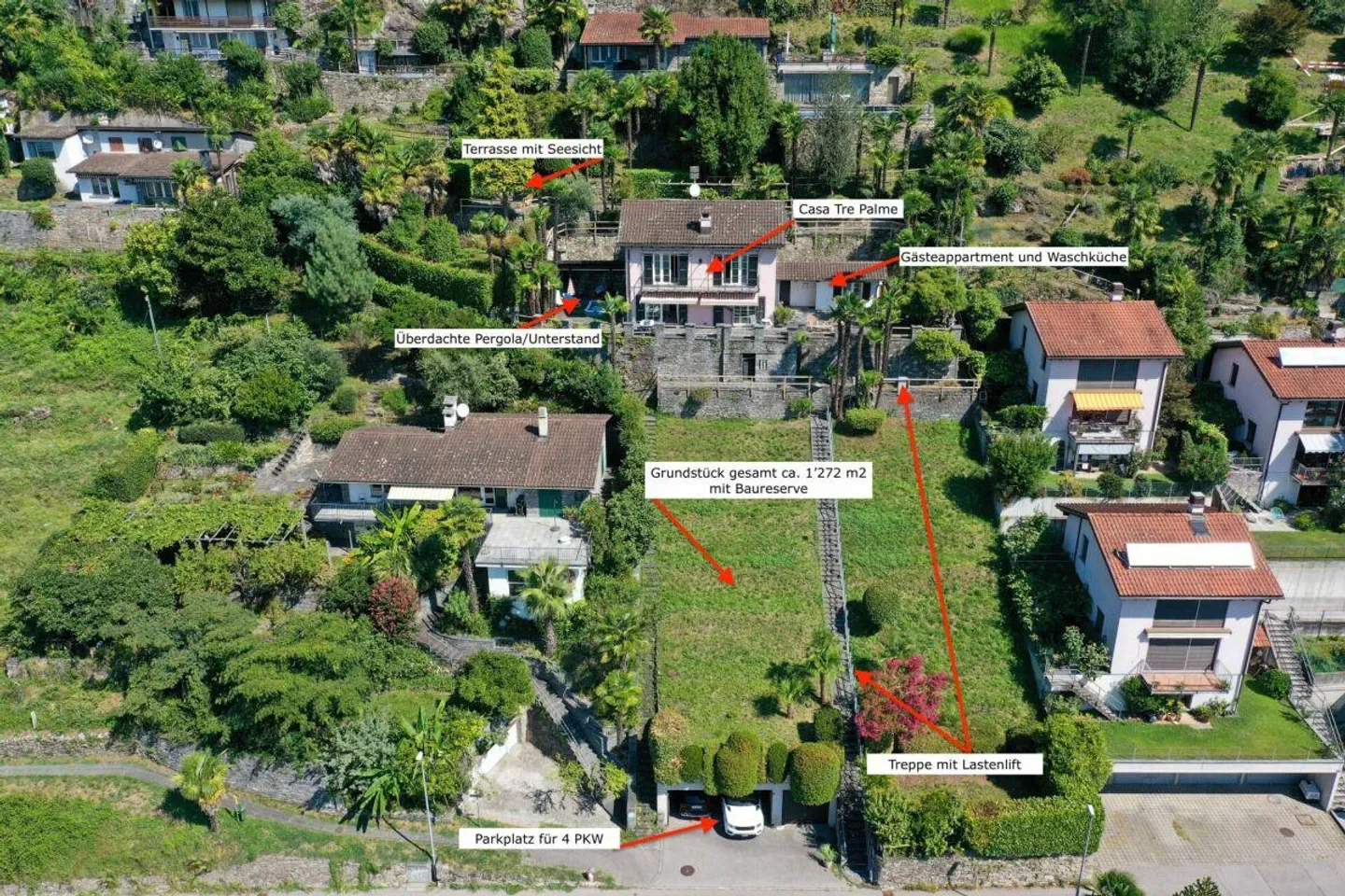 Single-family house "Casa delle tre Palme" with separate studio and building reserve - Photo 4 of 30