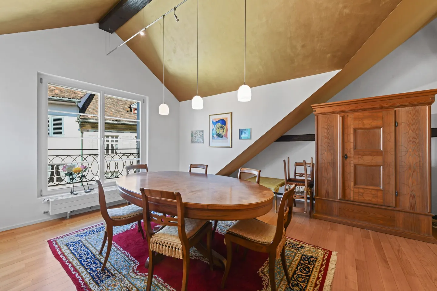 Old Building Charm Meets Far-Sightedness - Unique Maisonette Penthouse in the Heart of Wil SG - Photo 5 of 37