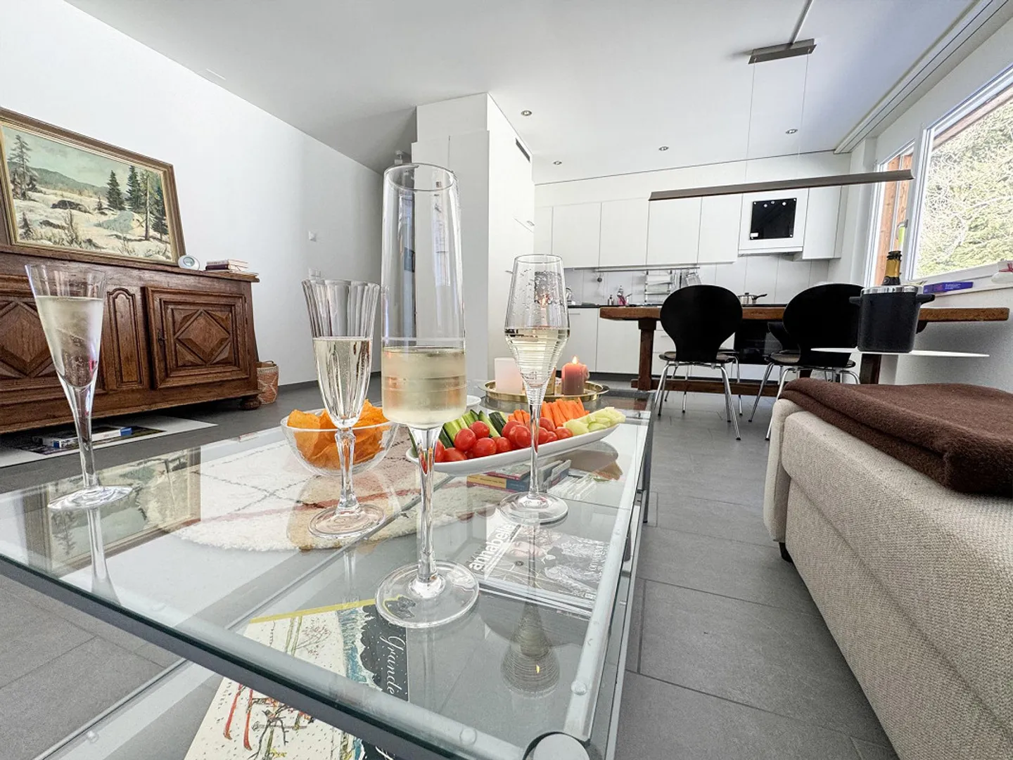 Appartement 3.5 pièces dans les montagnes grisonnes - Photo 6 sur 13