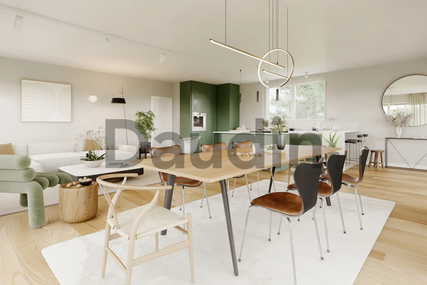 Nuovo progetto - Attico con 6 stanze e una superficie utile totale di 268 m2 - Foto 2 di 5