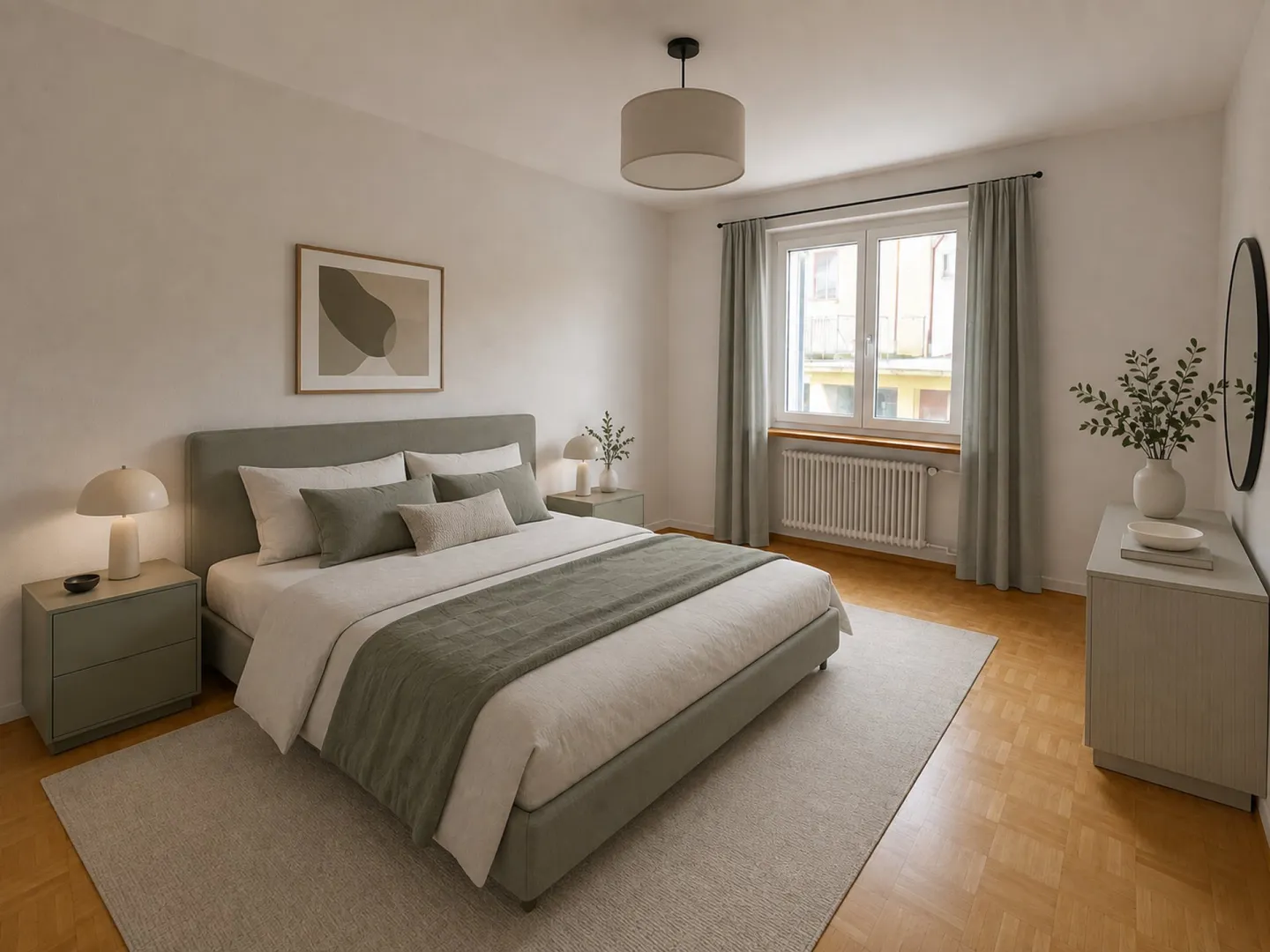 Tavannes, schöne 3-Zimmer-Wohnung im 1. Stock mit Balkon - Foto 5 von 12