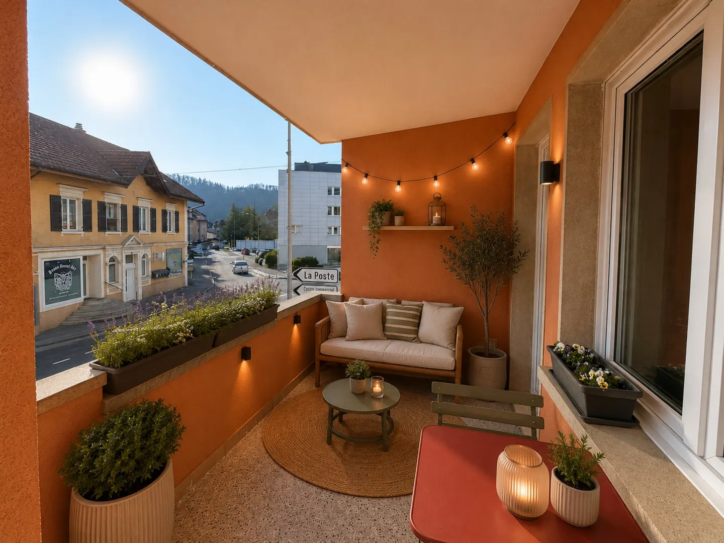 Tavannes, schöne 3-Zimmer-Wohnung im 1. Stock mit Balkon - Foto 12 von 12
