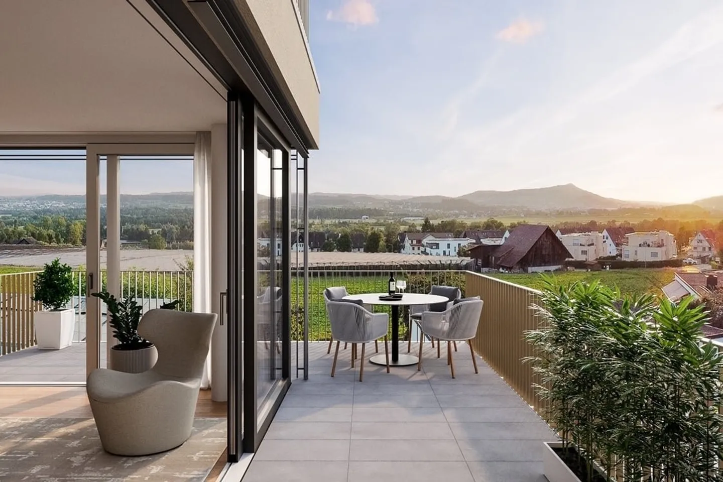 Neubauprojekt HIROKI: 4.5-Zimmer-Wohnung - Foto 2 von 11