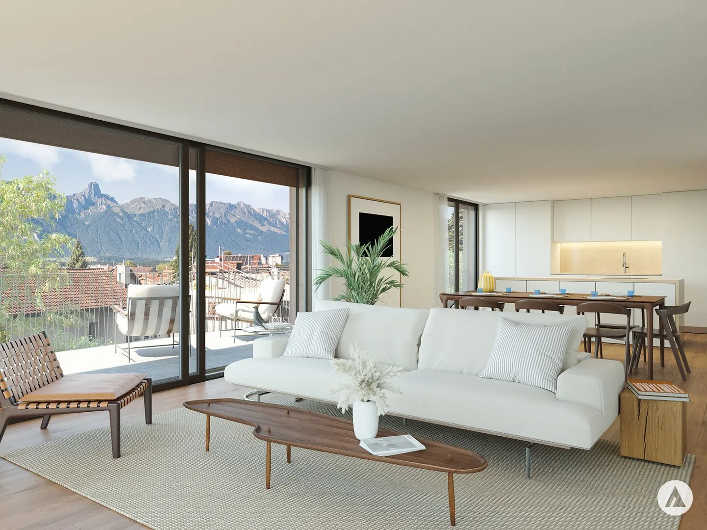 Modernes Apartment in Thun - Foto 3 von 13