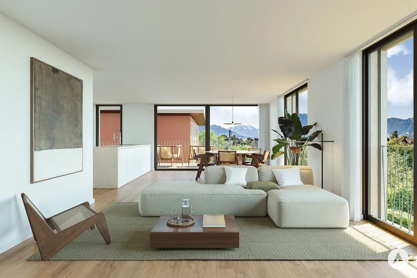Modernes Apartment in Thun - Foto 4 von 13