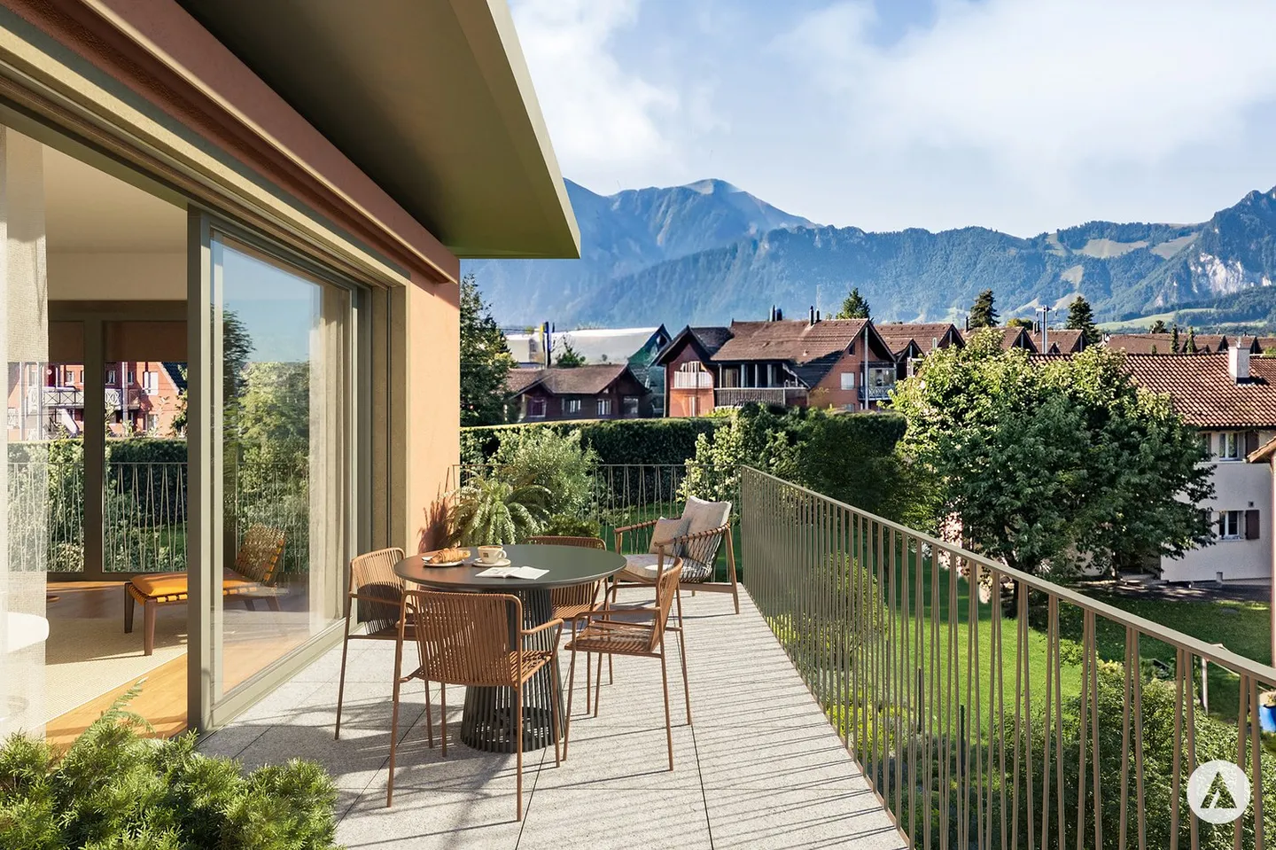 Modernes Apartment in Thun - Foto 2 von 13