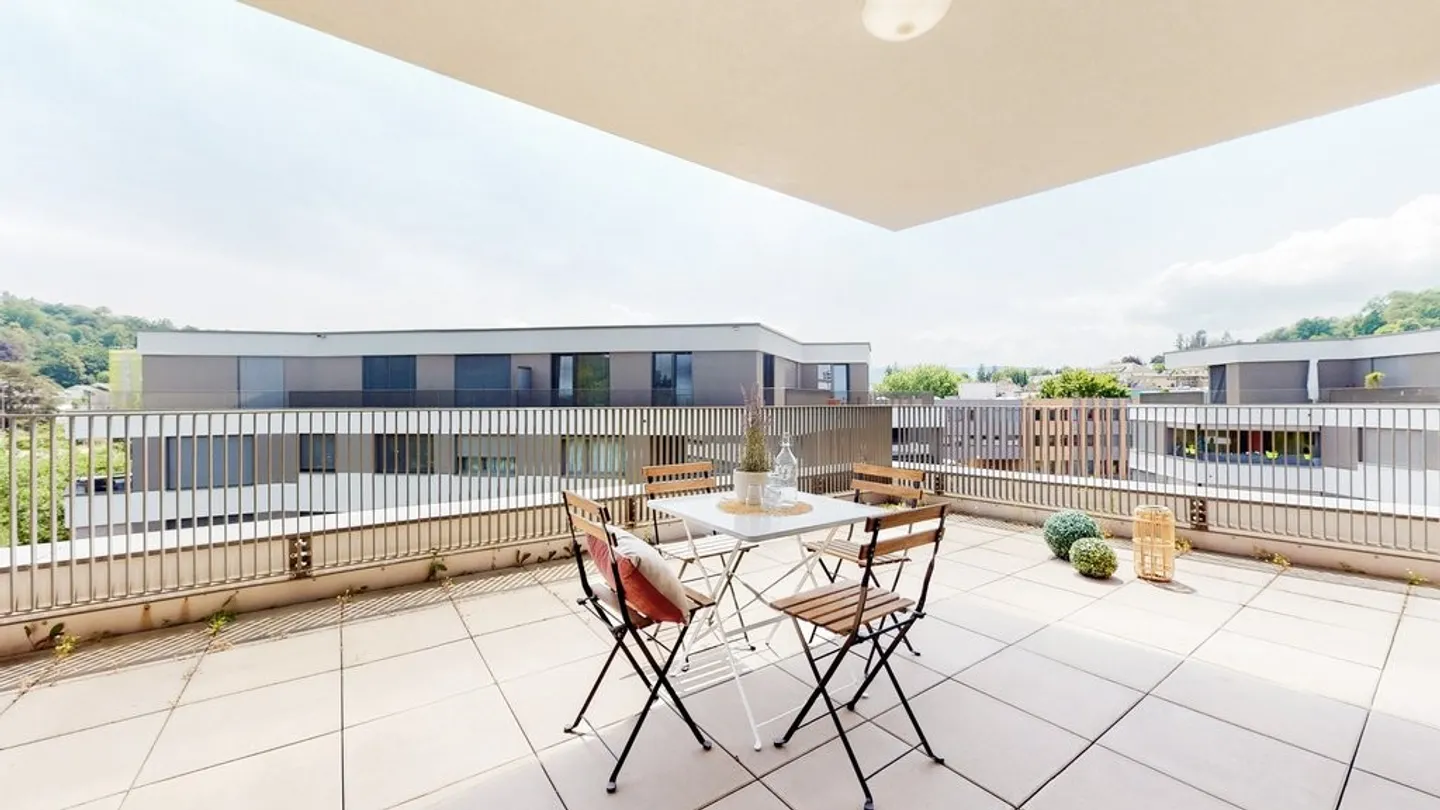 Modernes Apartment mit Dachterrasse - Foto 10 von 12