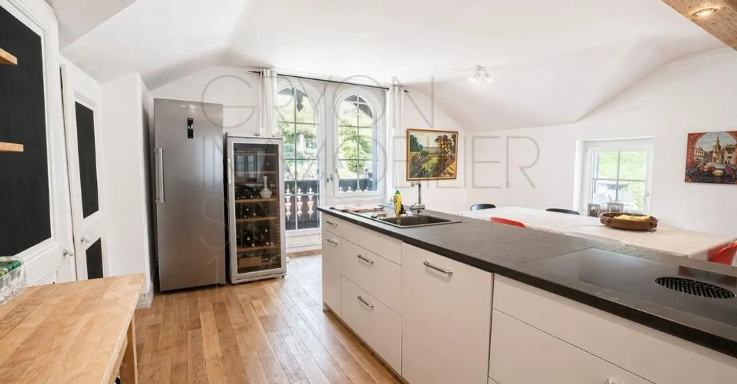 Renovierte Wohnung in Gryon - Foto 4 von 9