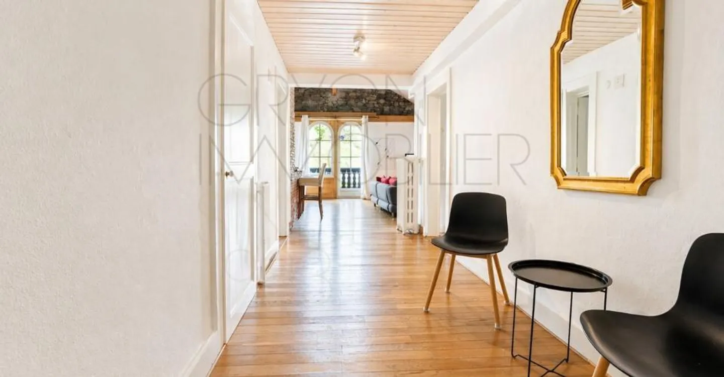 Renovierte Wohnung in Gryon - Foto 1 von 9
