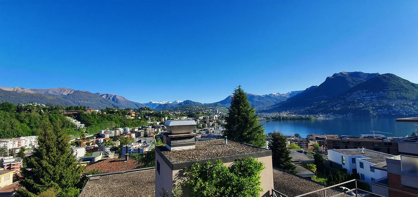 Wunderschöne Wohnung mit Blick auf den Luganersee - Foto 1 von 14