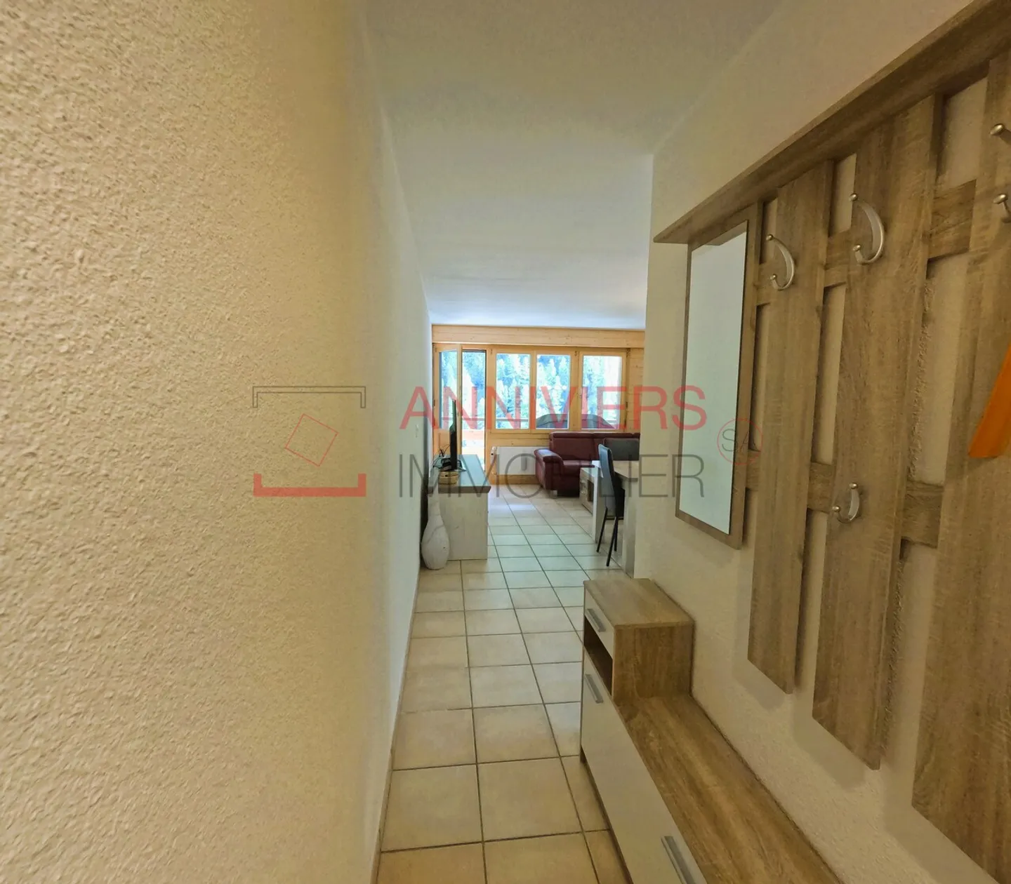 Charming 3.5 room renovated apartment with large balcony in Grimentz - Photo 16 of 30