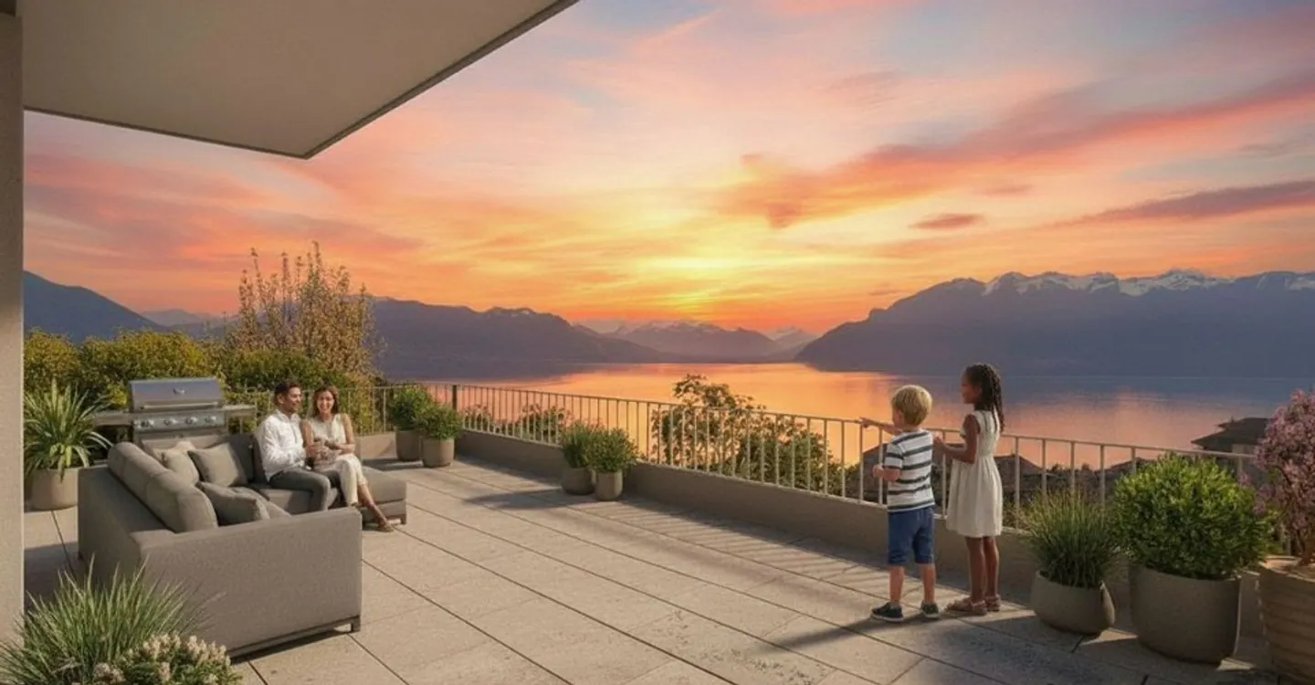 3,5 Zimmer Neubau mit Seeblick. Stand, Licht und UNESCO-Rahmen - Foto 7 von 7