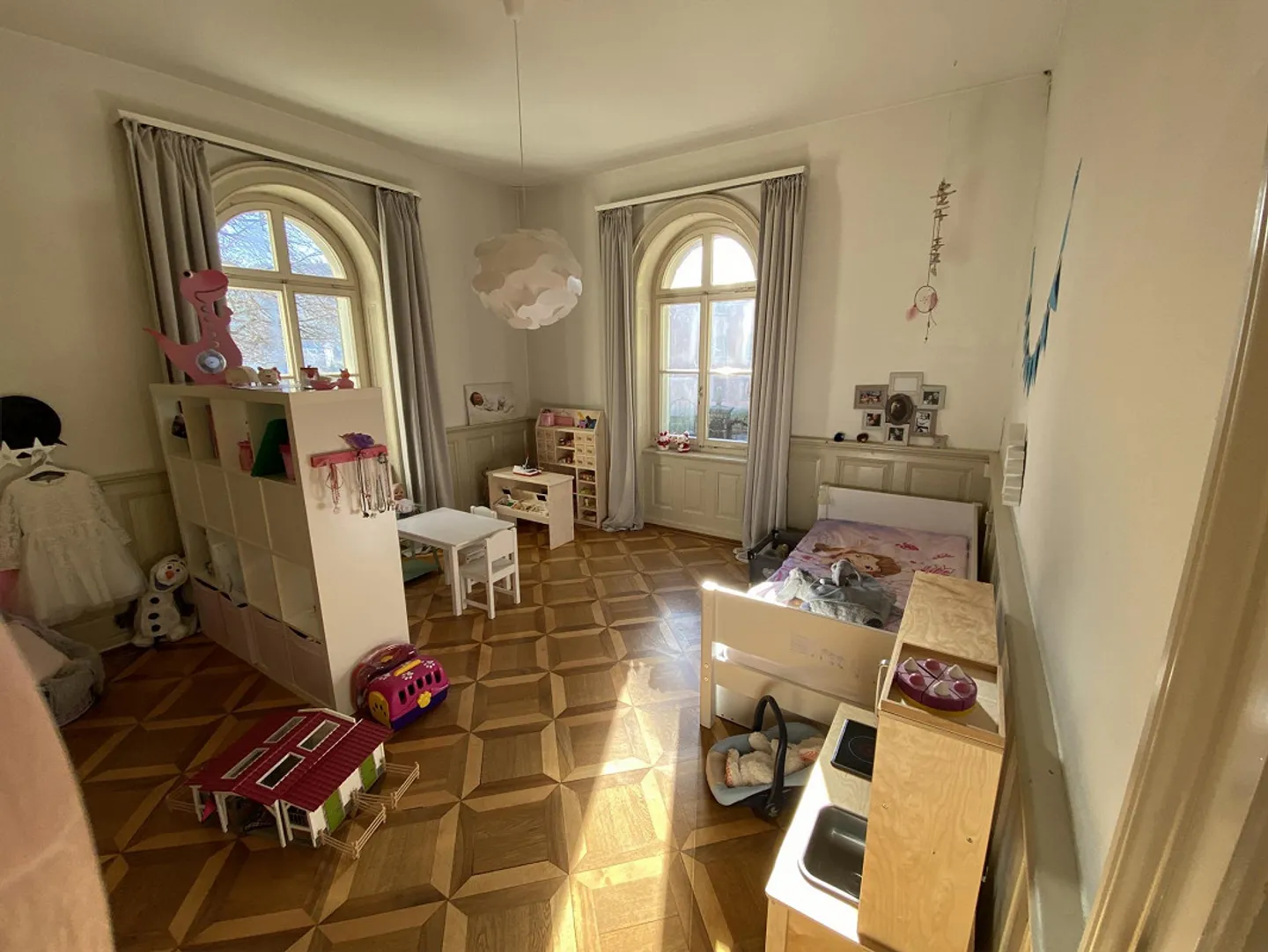 Appartamento al piano terra di 3 stanze in villa storica - Foto 8 di 9