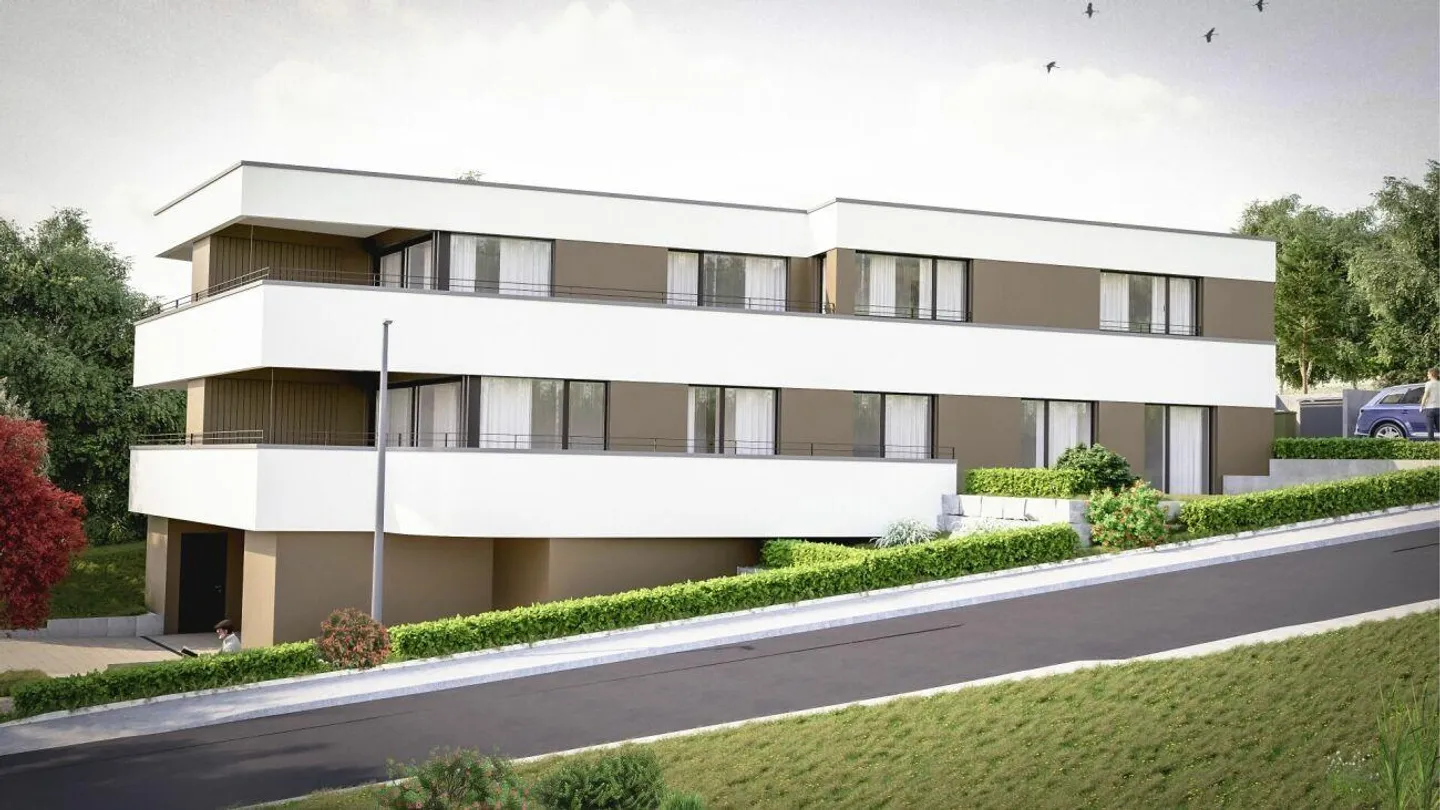 Exklusive Wohnung mit grosser Terrasse & Gartenanteil an erhöhter Lage - Foto 4 von 12