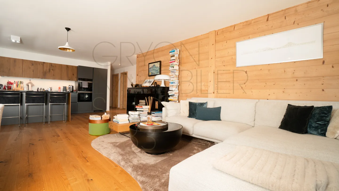 Centre de Villars, 4,5 pièces de haut standing (128 m², 2020) - Photo 3 sur 17