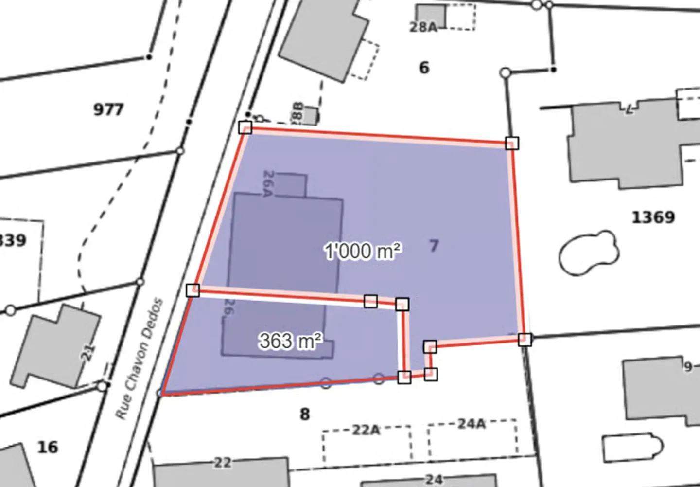 Large building plot with old barn, available immediately - Photo 8 of 13