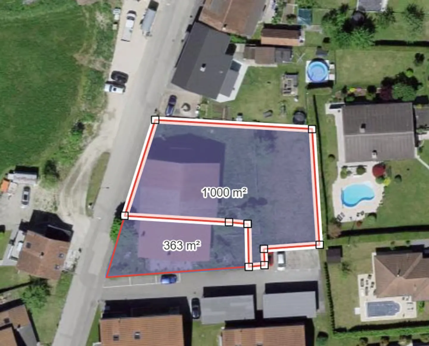 Large building plot with old barn, available immediately - Photo 9 of 13