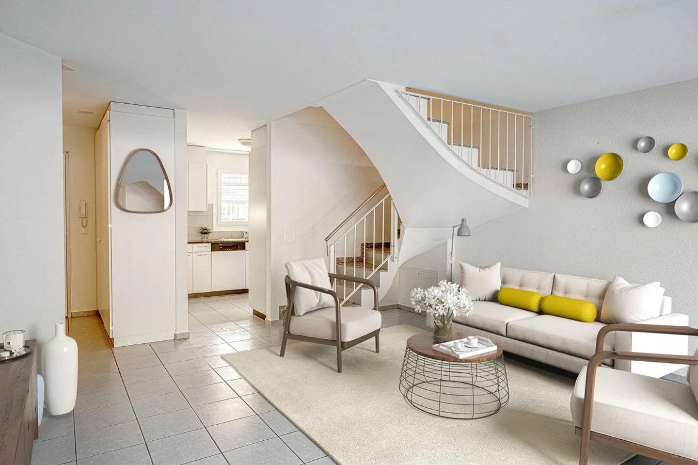 Appartamento duplex da sogno in affitto - Foto 5 di 12