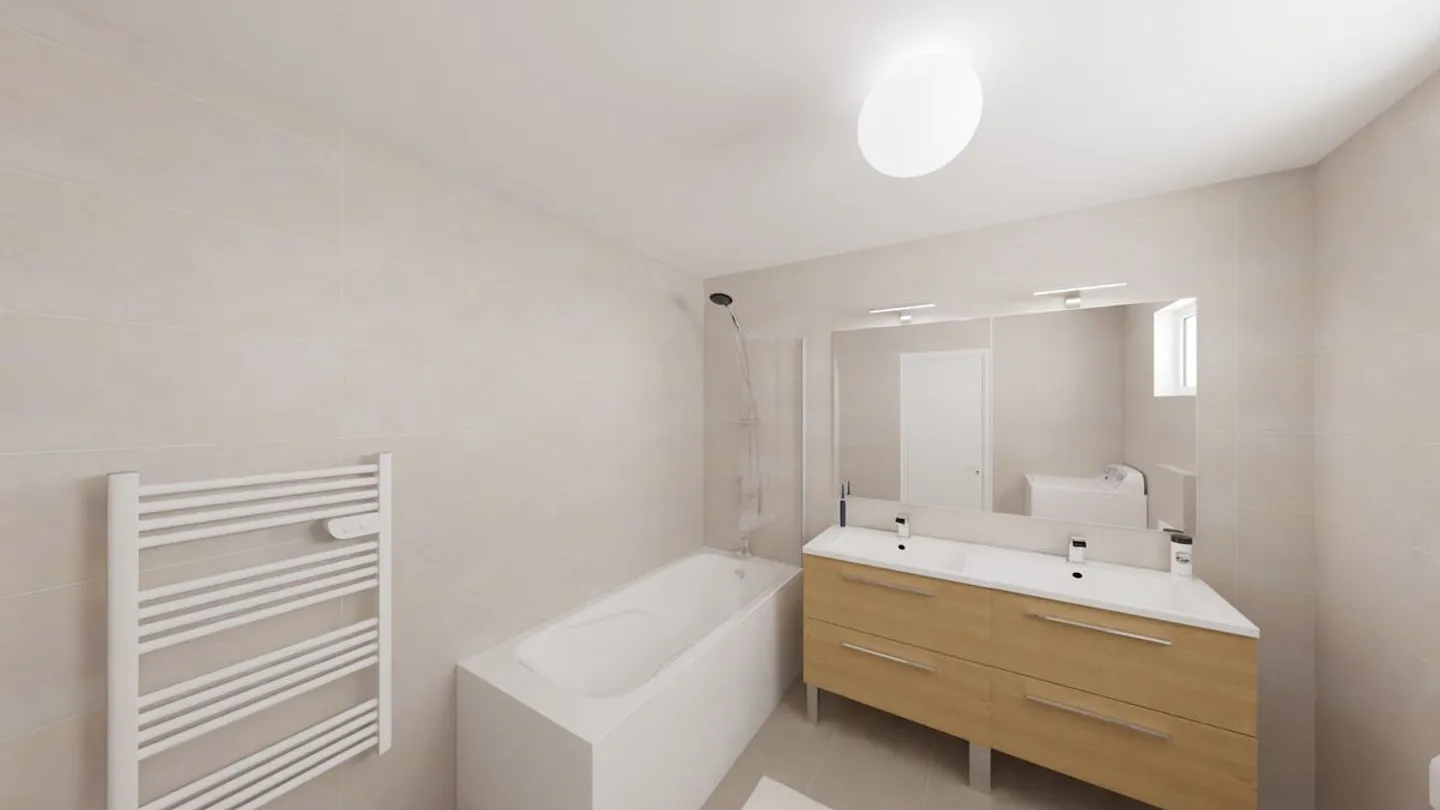 Renovierte 3,5-Zimmer-Wohnung mit Terrasse und privatem Außenbereich - Foto 4 von 8