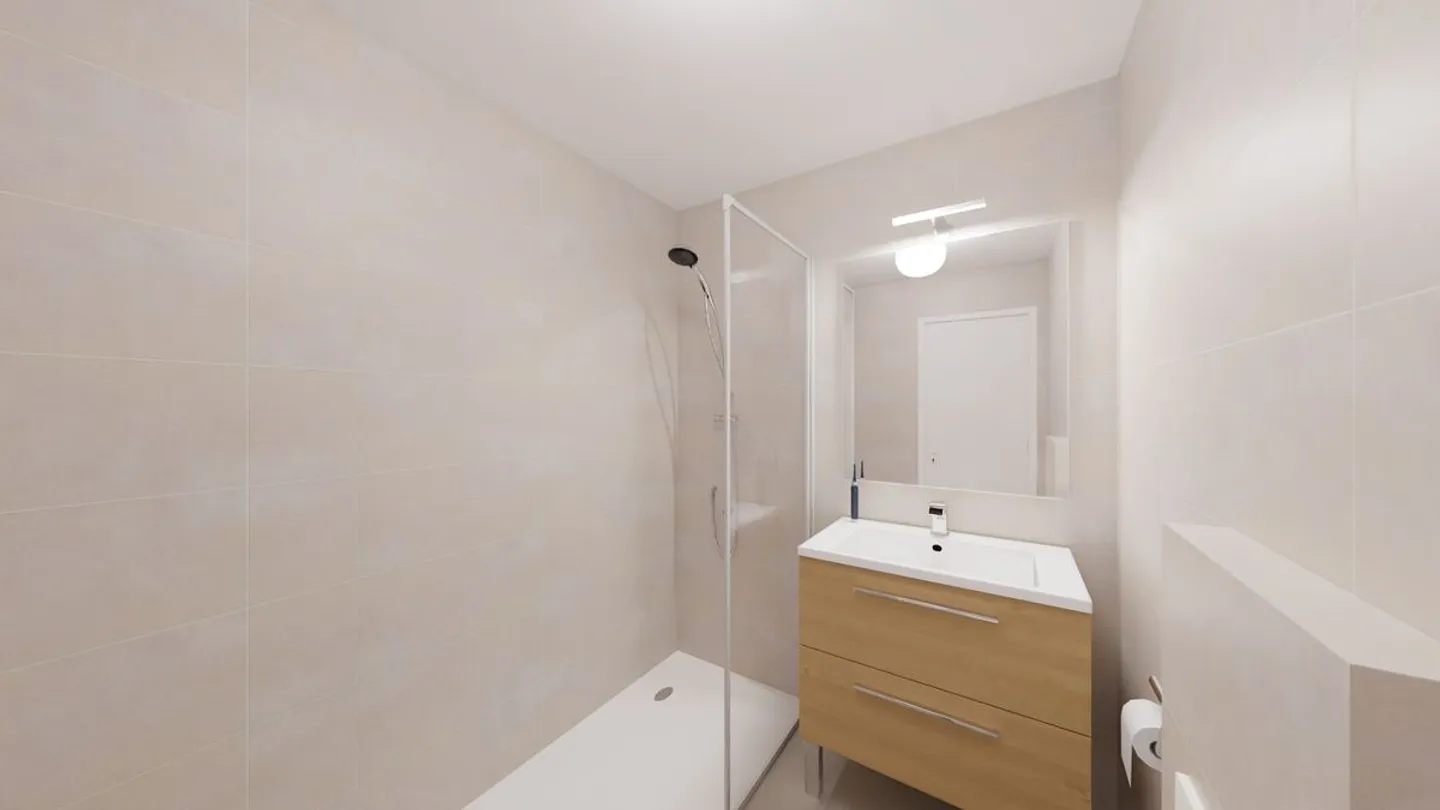 Renovierte 3,5-Zimmer-Wohnung mit Terrasse und privatem Außenbereich - Foto 6 von 8
