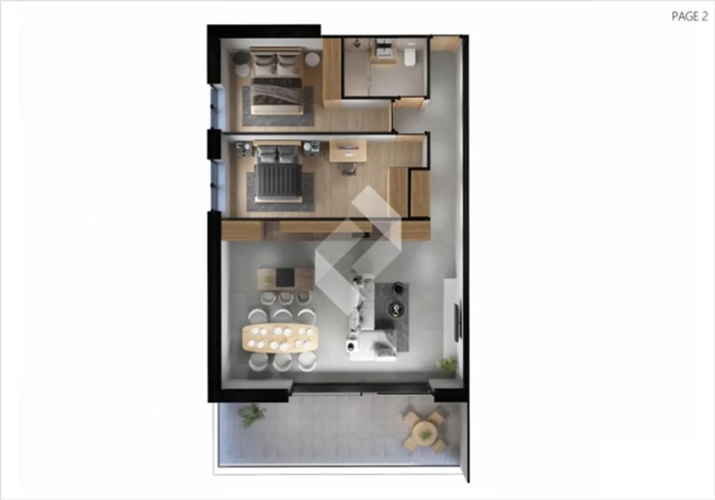 Piano terra con vista libera - Consegna fine 2026 - Foto 5 di 11