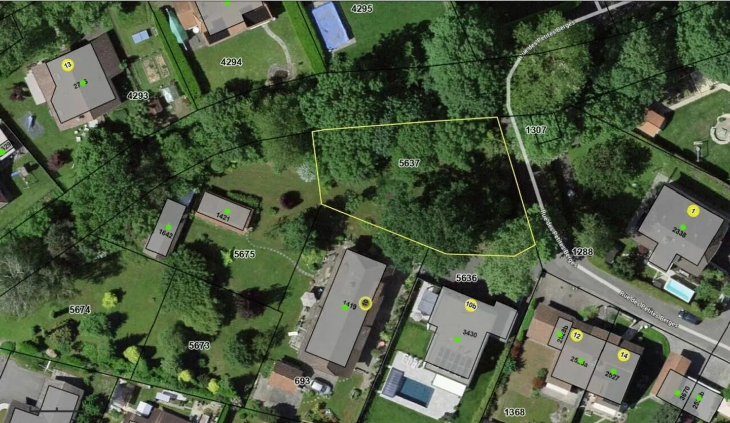 Terreno di 801m2 in zona ville a Payerne - Foto 2 di 3