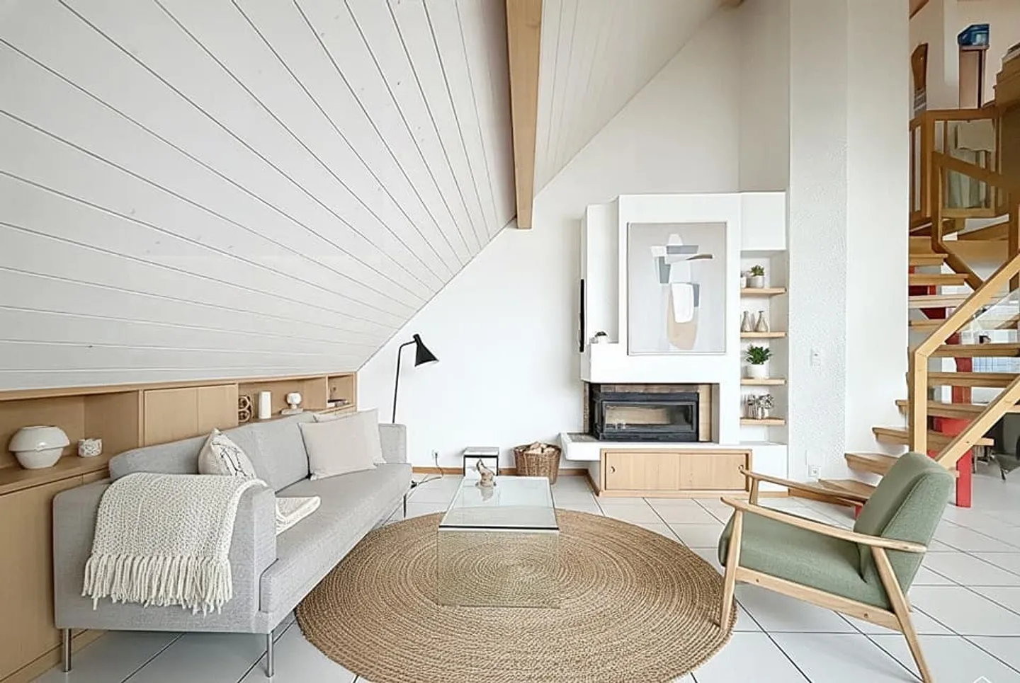 Duplex con vista panoramica sul lago e le Alpi - Gorgier - Foto 5 di 13