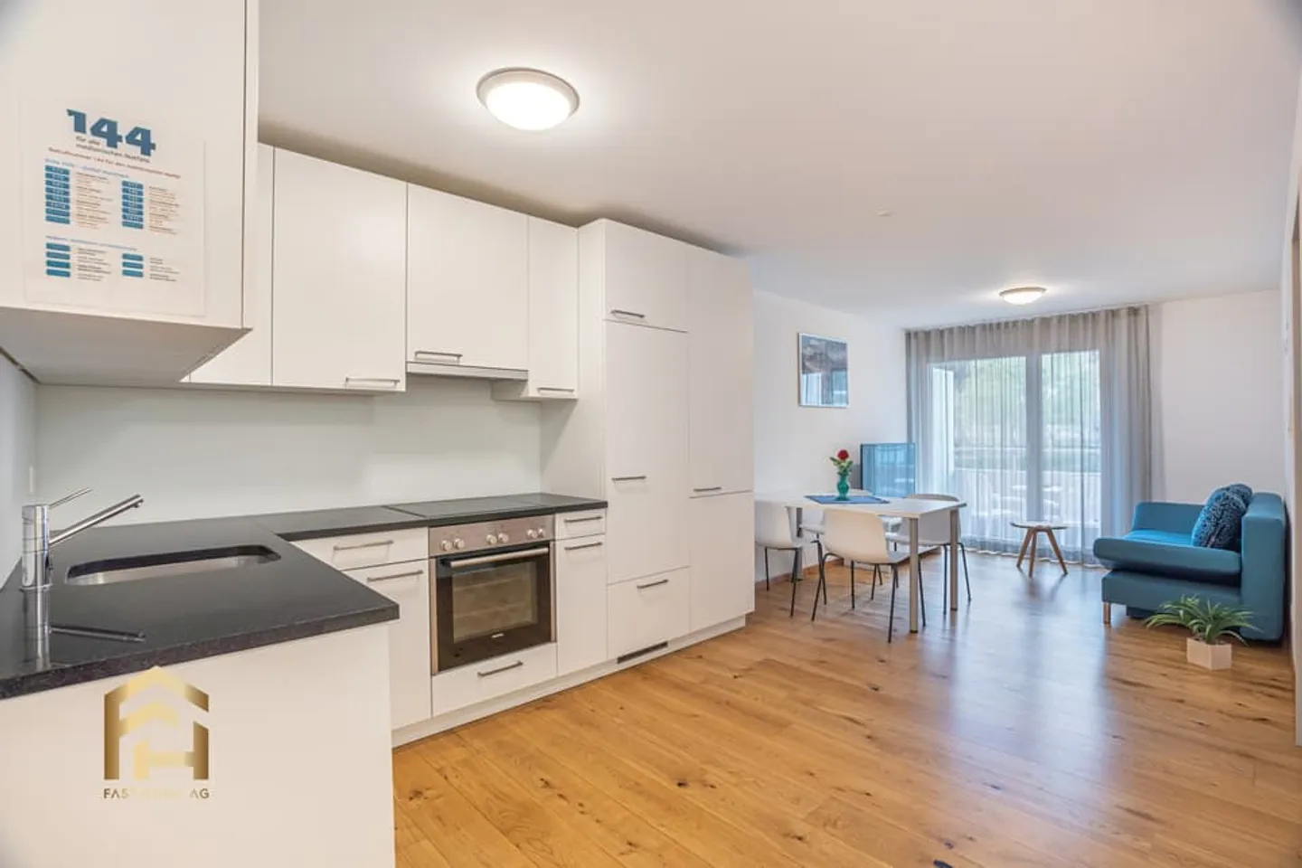 Attractive 2.5-room apartment furnished, ready for immediate occupancy - Photo 1 of 8