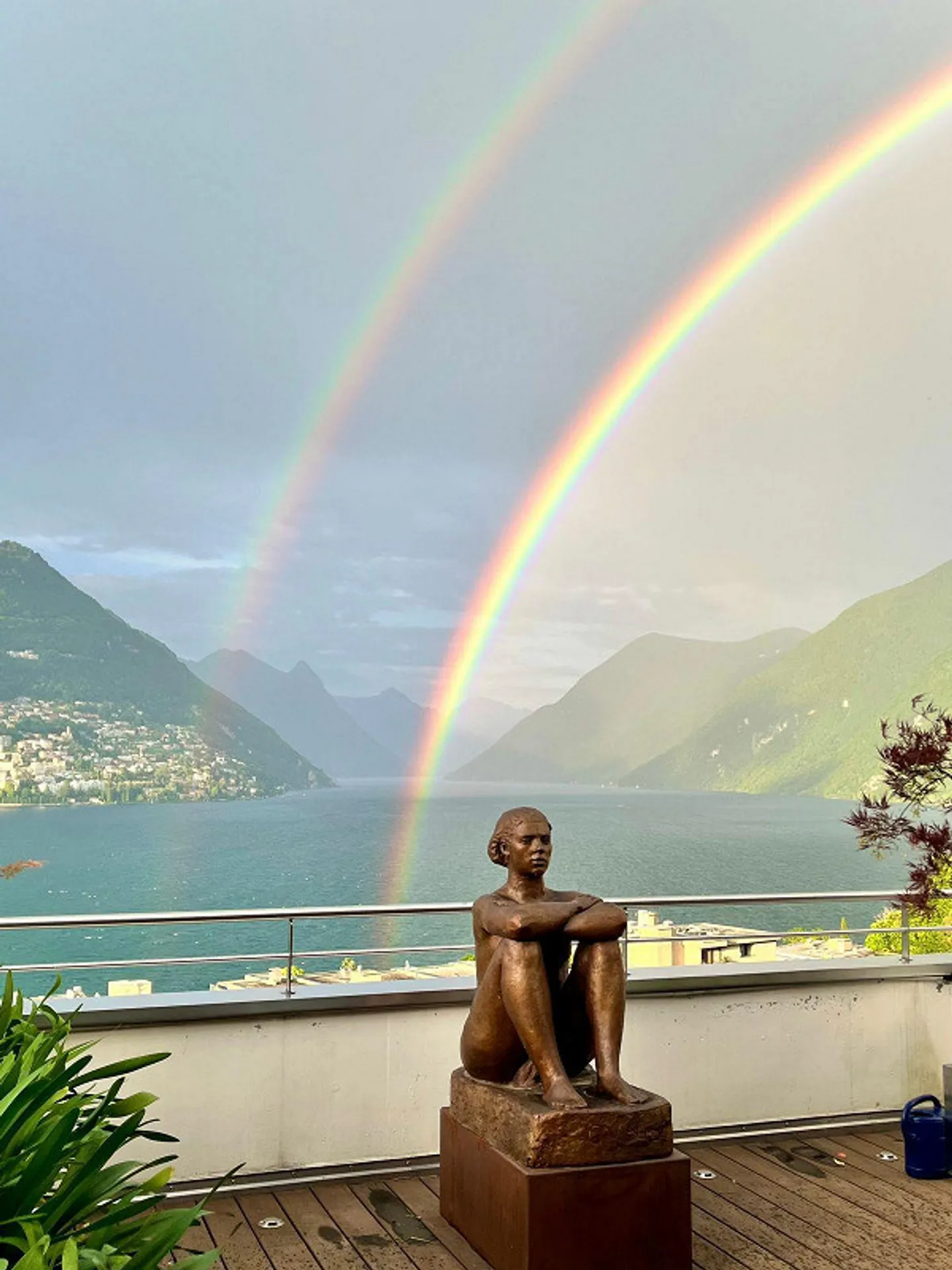 LUXUSWOHNUNG MIT SEEBLICK IN PARADISO, LUGANO. - Foto 6 von 10