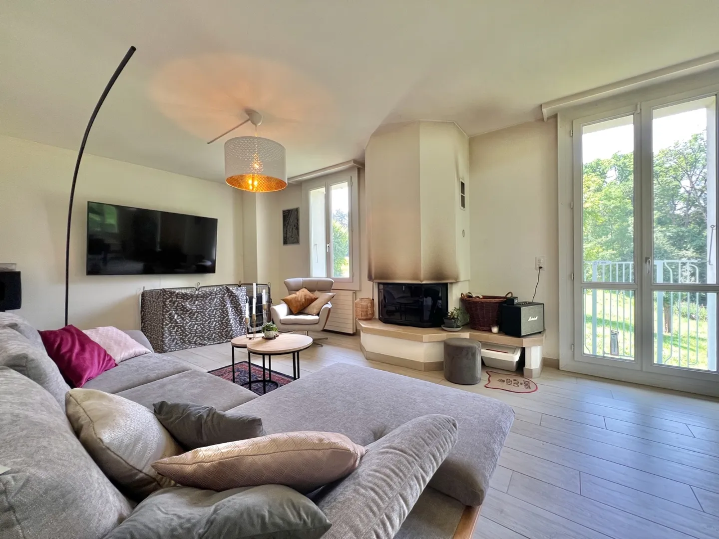 Villa ristrutturata di 5,5 stanze nel cuore della foresta di Satigny - Foto 4 di 9