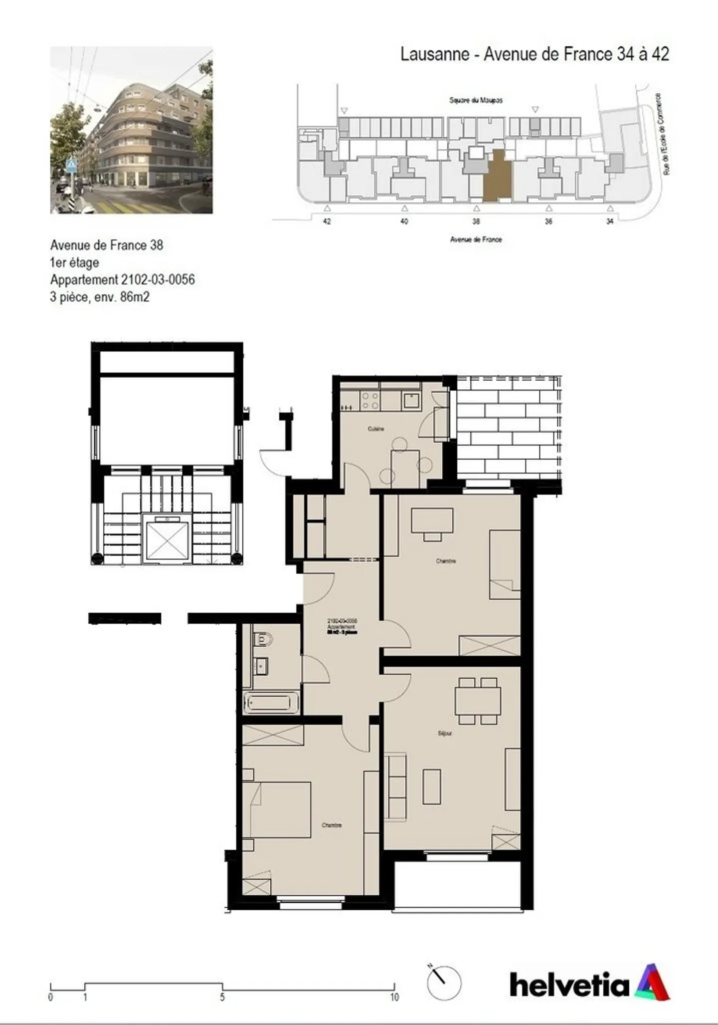 Appartamento in affitto - Foto 2 di 3