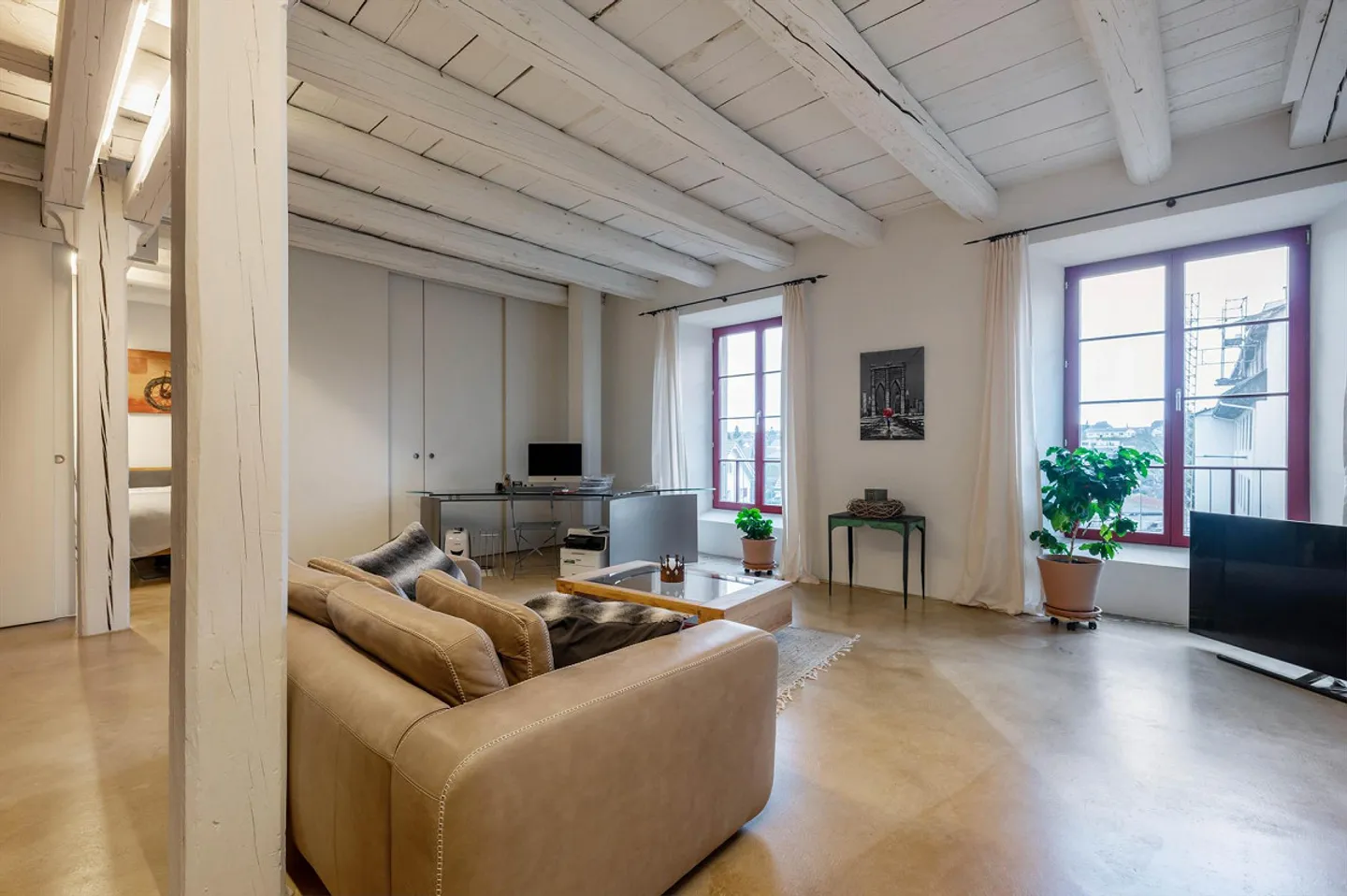 Stilvolles Loft in historischer Spinnerei - Foto 6 von 12