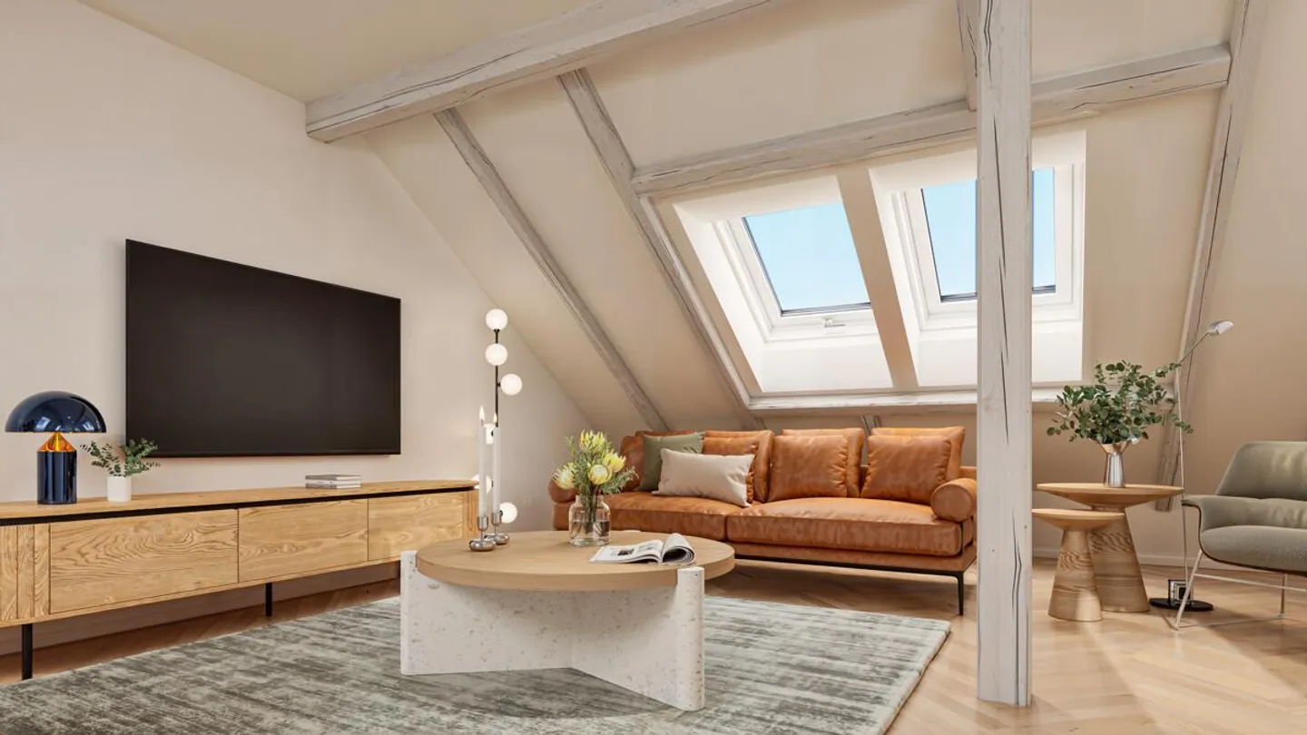 First rental: Fantastic 3.5 maisonette apartments with private ... - Photo 3 of 8
