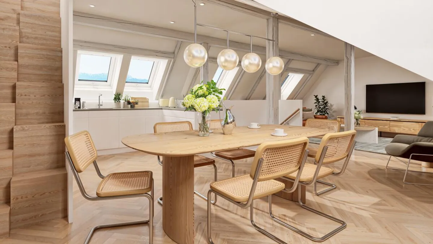 First rental: Fantastic 3.5 maisonette apartments with private ... - Photo 7 of 8