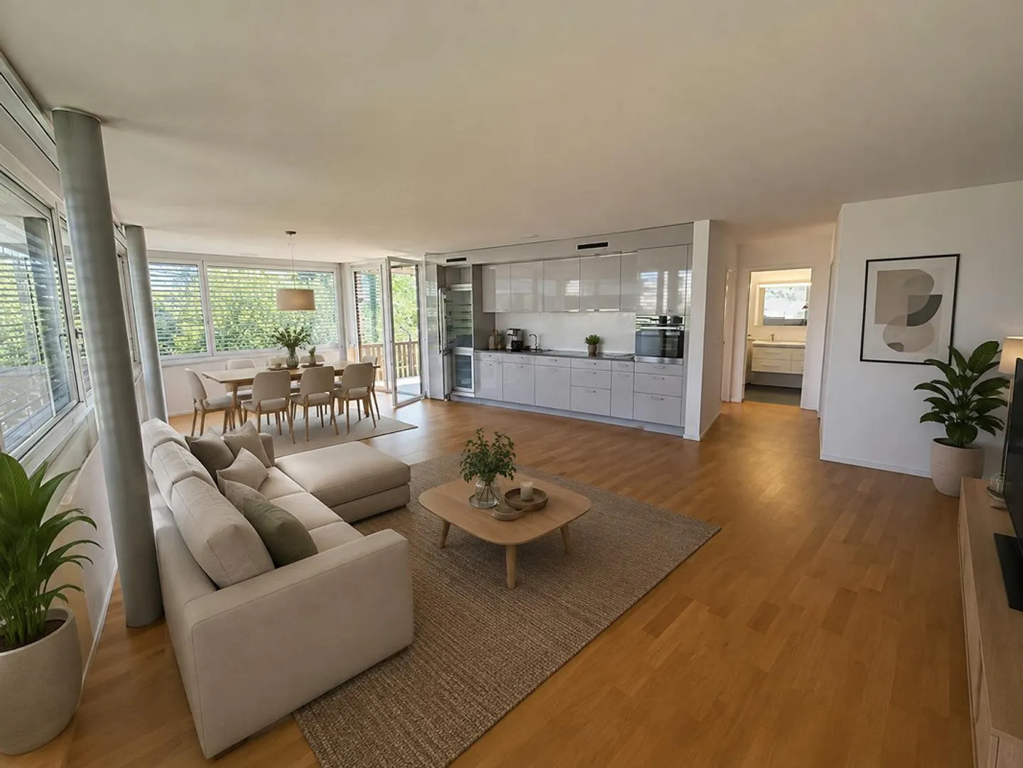 Appartamento moderno 3.5 locali ad Aarburg – Nuova costruzione con balcone e garage - Foto 1 di 6
