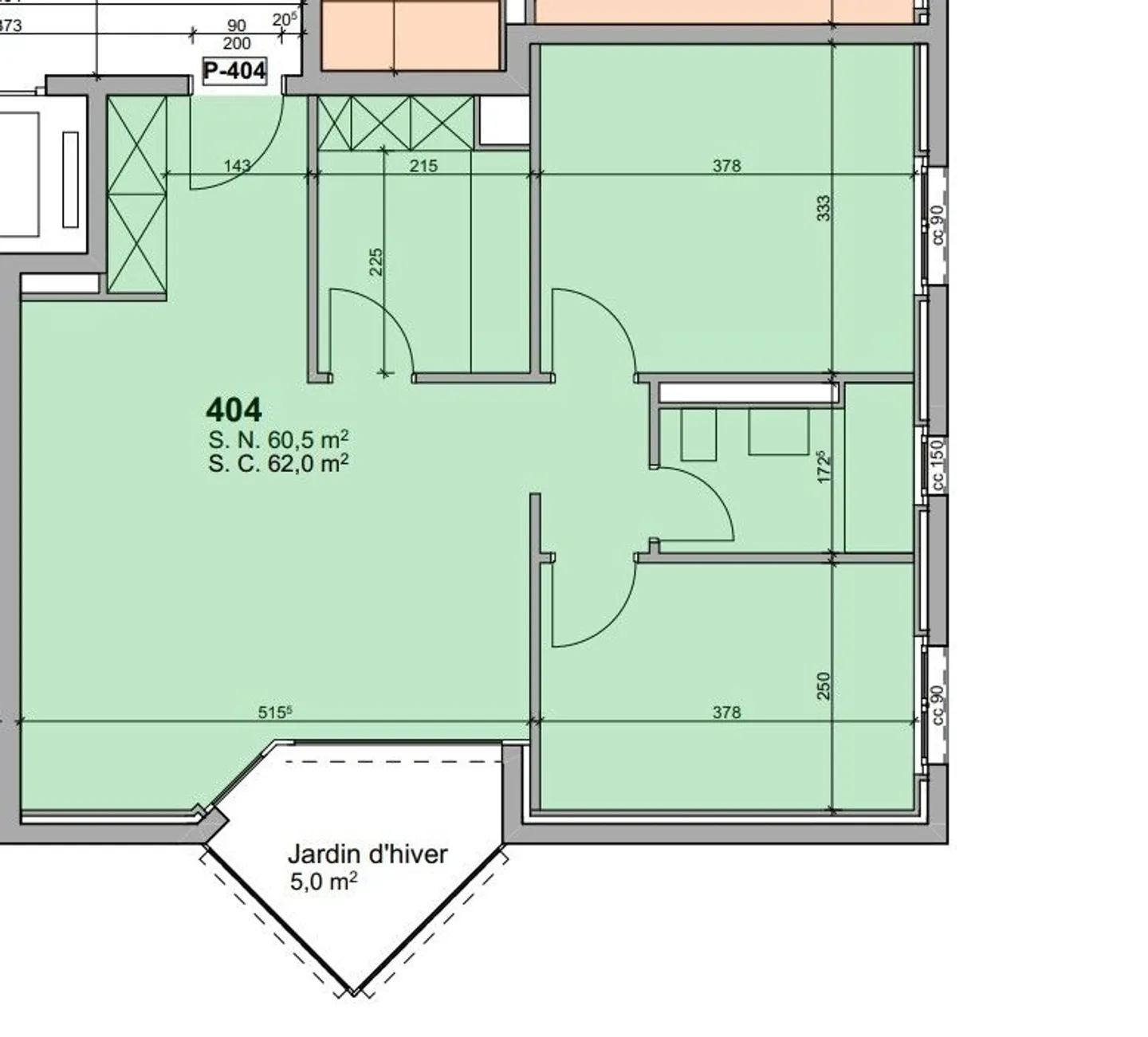Appartement à louer - Photo 3 sur 3