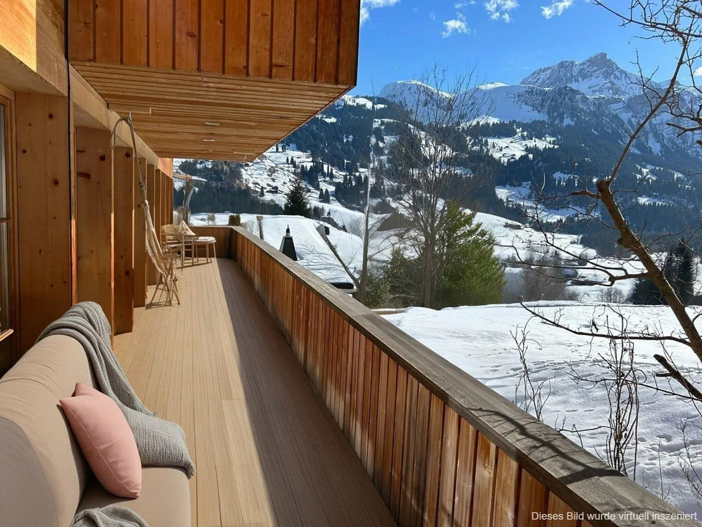 Luxus Chalet mit Panorama und höchster Privatspähre in Lauenen b. G... - Foto 3 von 13