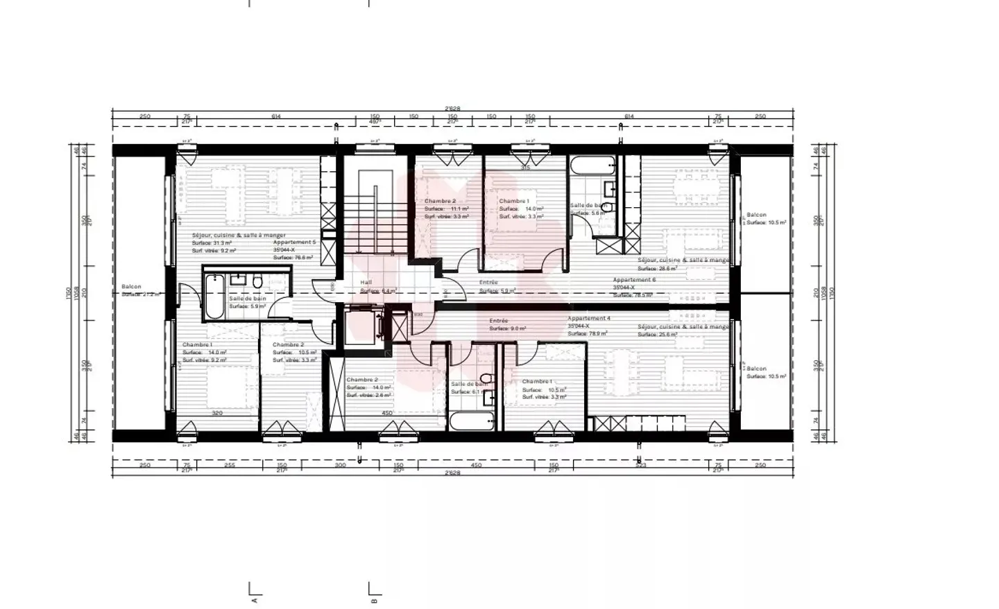 Modernes 3,5-Zimmer-Apartment in Charrat, Schweiz - Foto 3 von 5