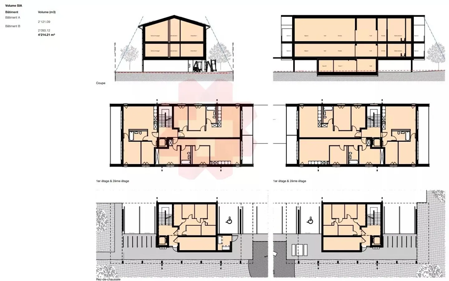 Modernes 3,5-Zimmer-Apartment in Charrat, Schweiz - Foto 4 von 5
