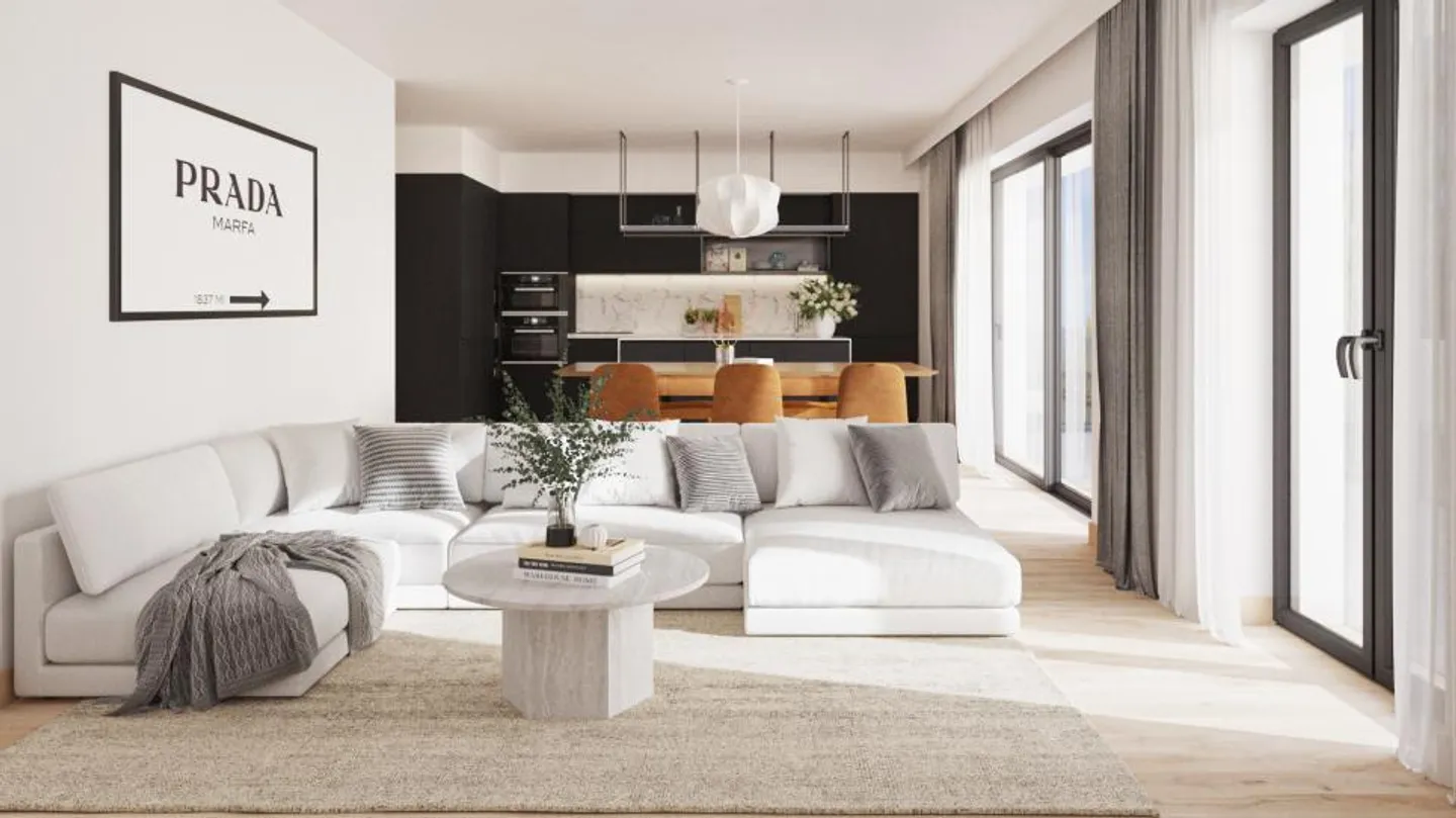 Magnifico appartamento di 4,5 locali al piano giardino - Foto 3 di 15