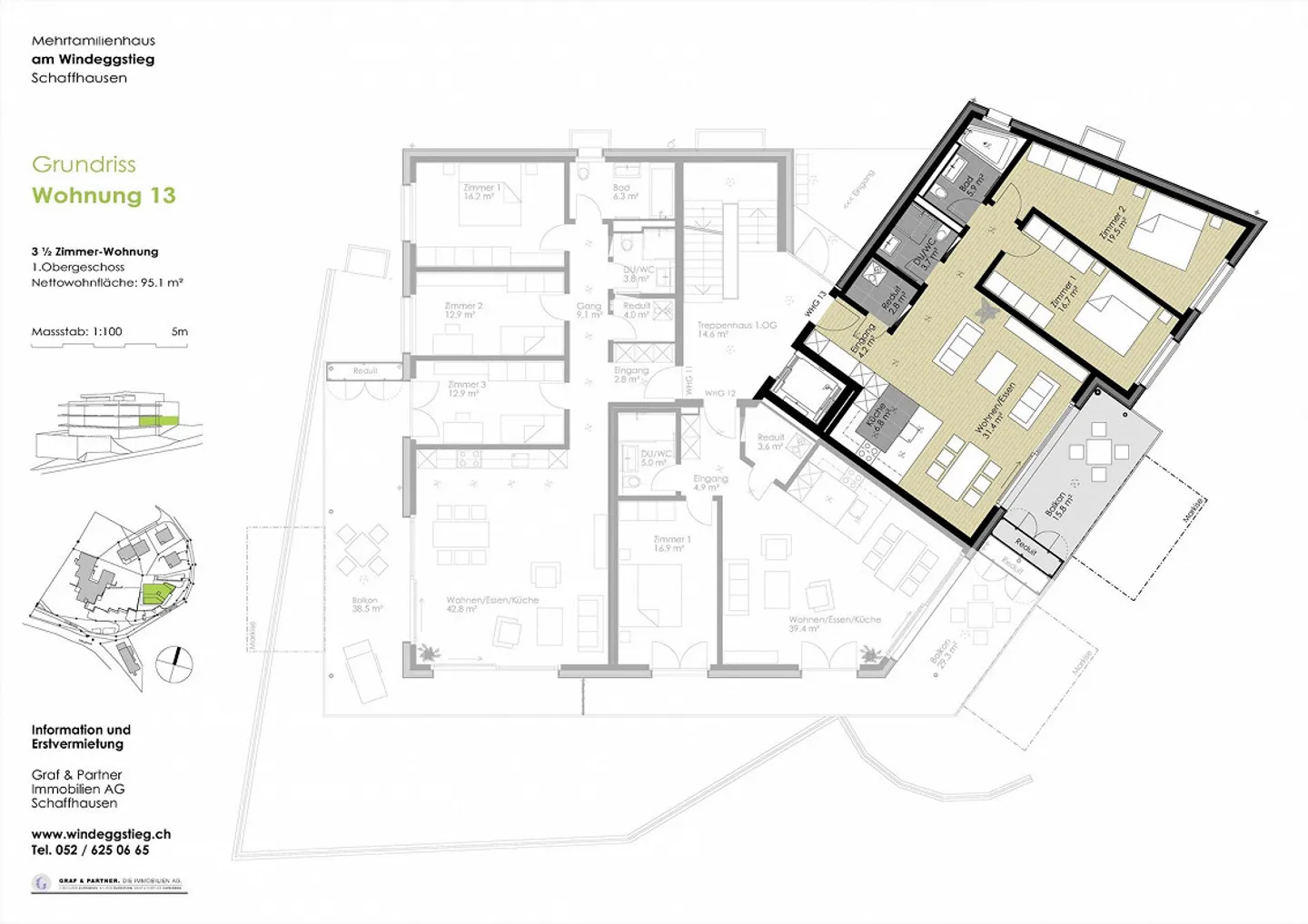 Appartamento di 3.5 locali a Sciaffusa - Foto 13 di 13