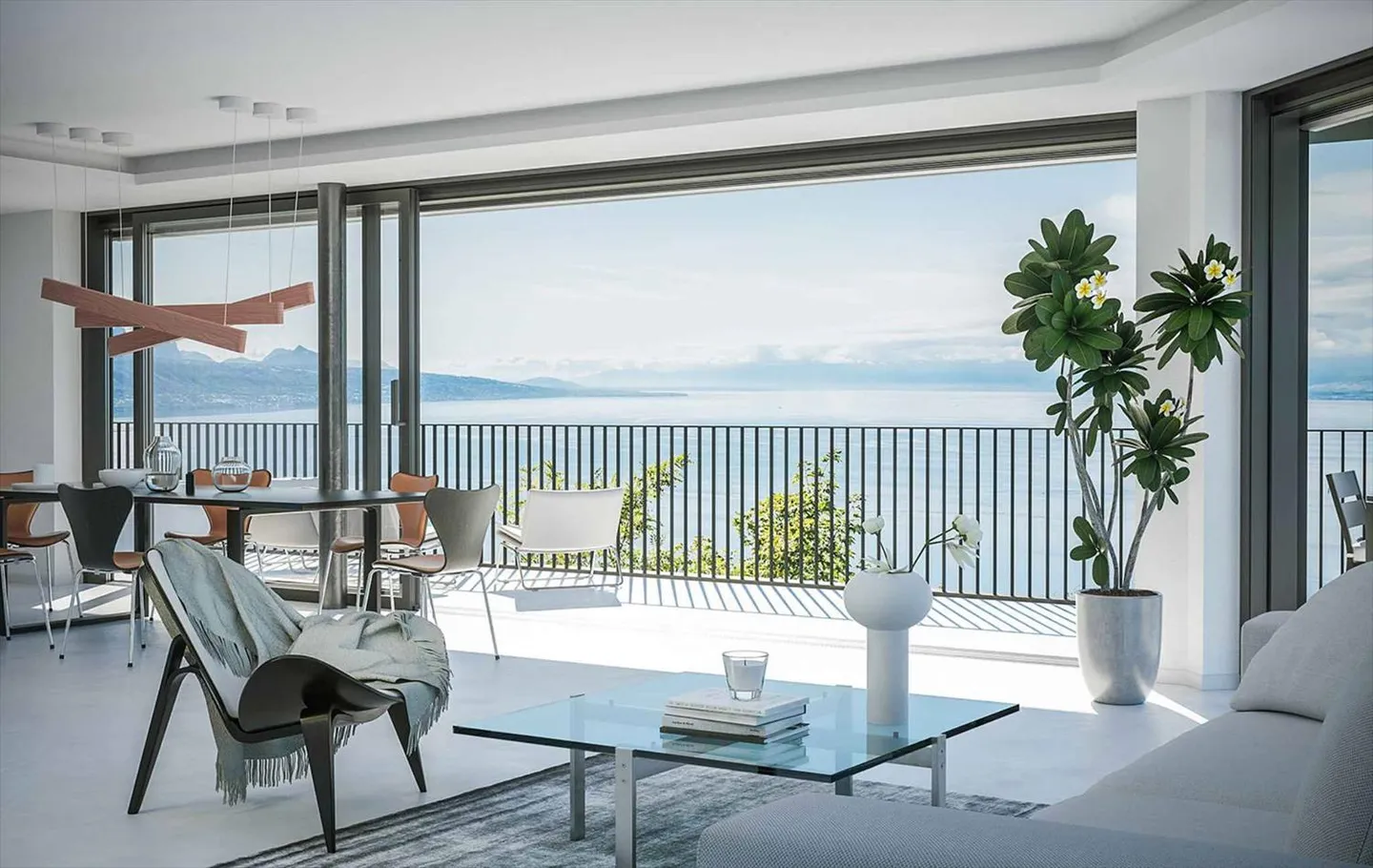 New 3.5-room apartment on the 4th floor with balcony for sale in Chexbres - Photo 1 of 13