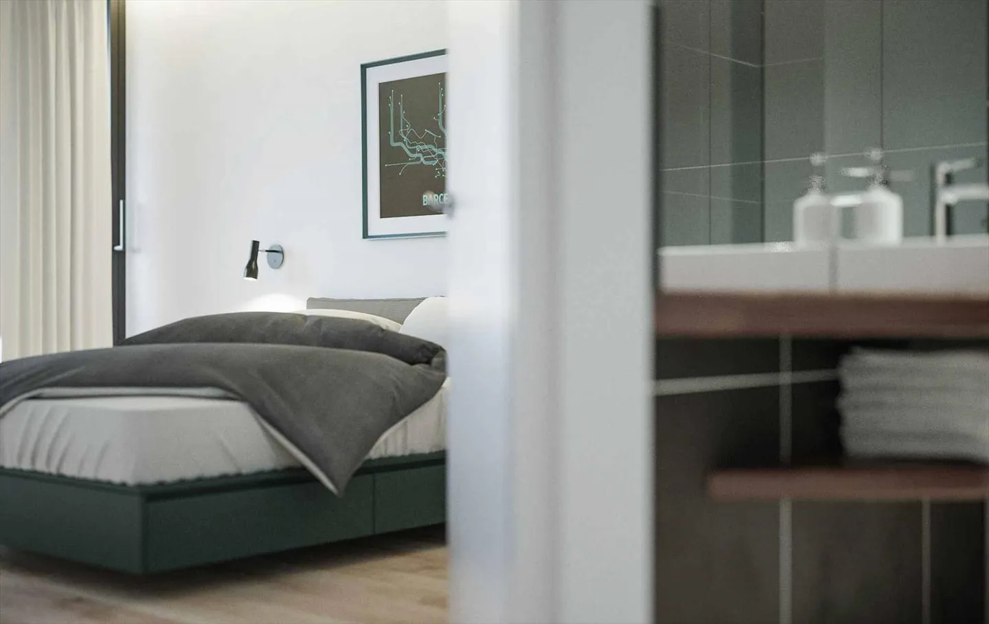 New 3.5-room apartment on the 4th floor with balcony for sale in Chexbres - Photo 11 of 13