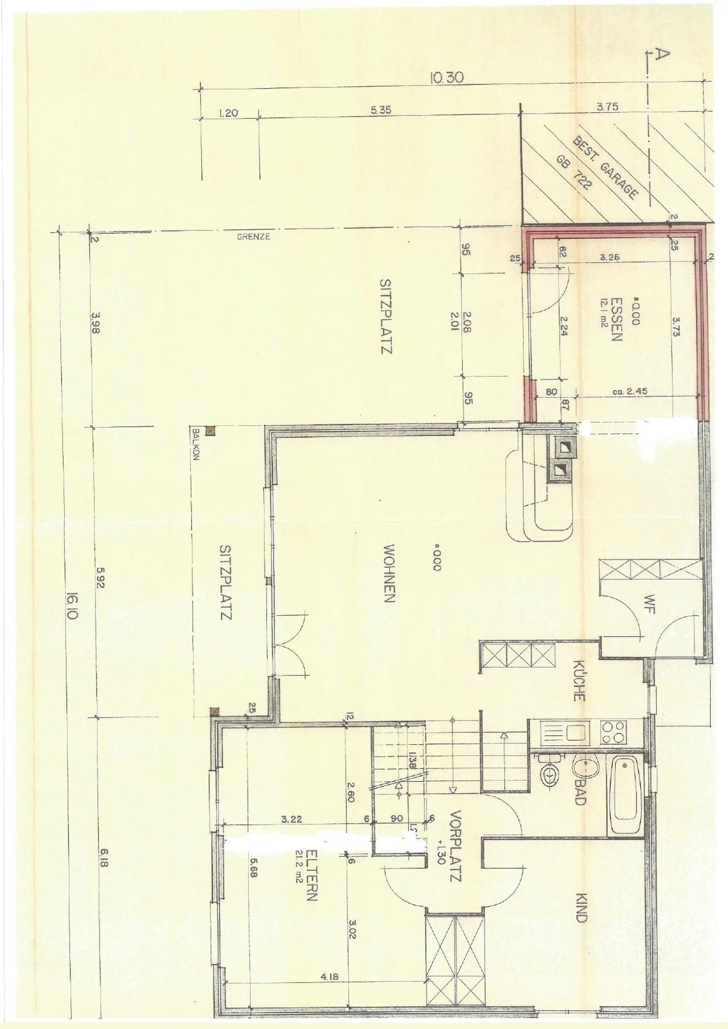 Casa unifamiliare di 6,5 vani in posizione molto tranquilla e soleggiata con vista panoramica - Foto 17 di 21