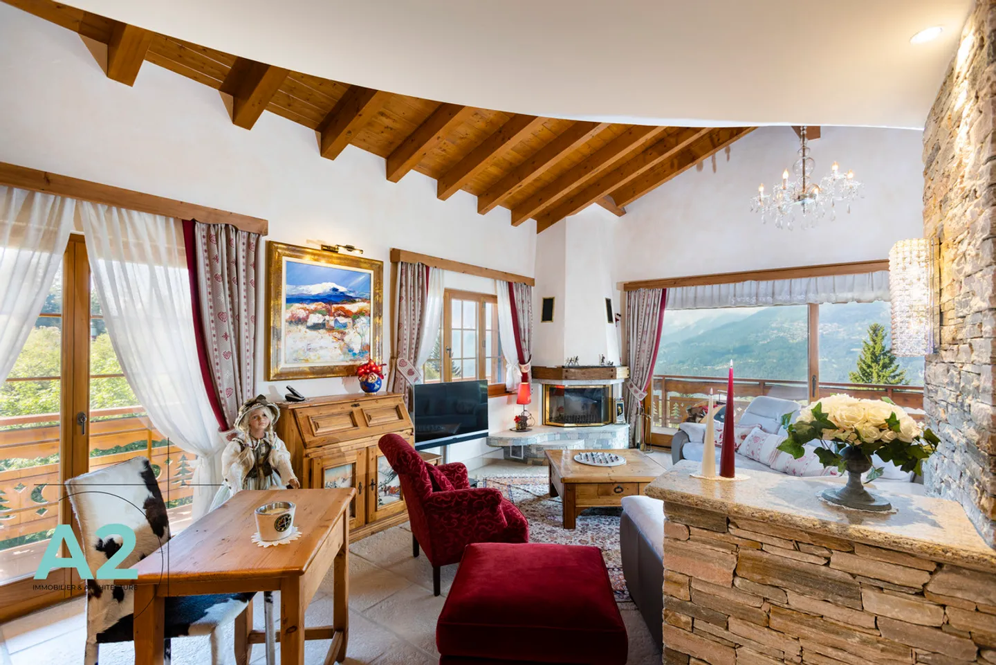 Magnifique appartement en attique avec 3,5 pièces - Photo 4 sur 13