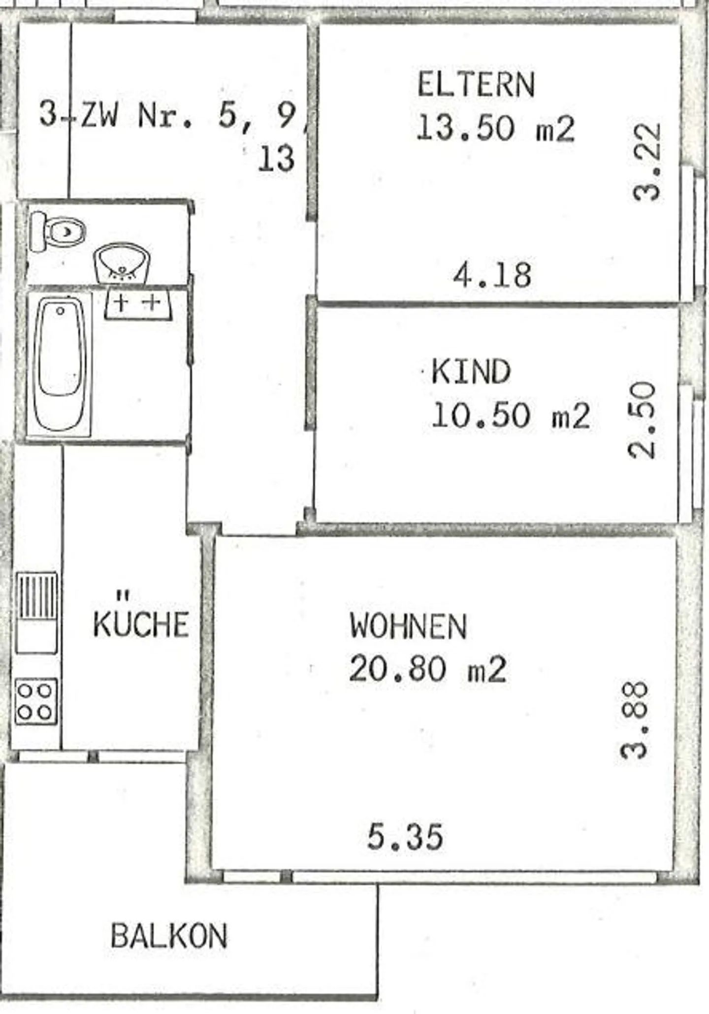 3-room apartment - Photo 10 of 13