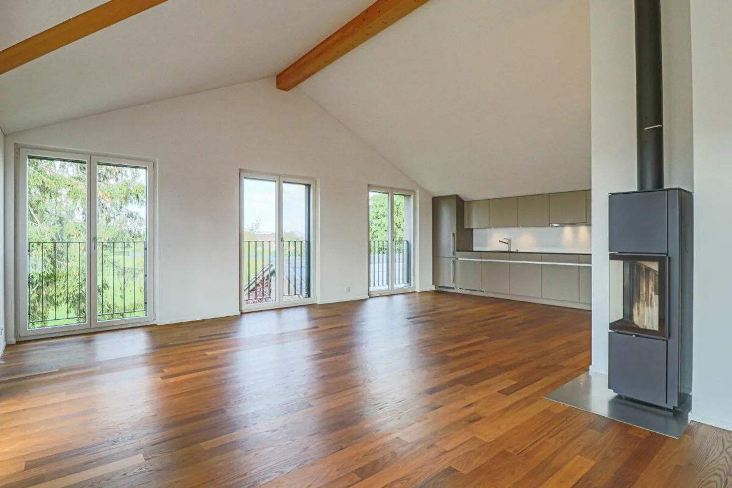 2½-Room Attic Apartment for Nature Lovers and Animal Enthusiasts - Photo 6 of 15