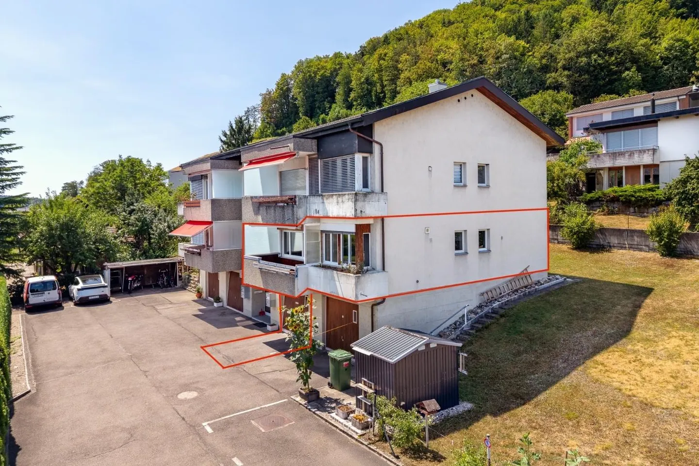 Vivre avec potentiel – Appartement 3.5 pièces avec garage dans un endroit calme - Photo 9 sur 10